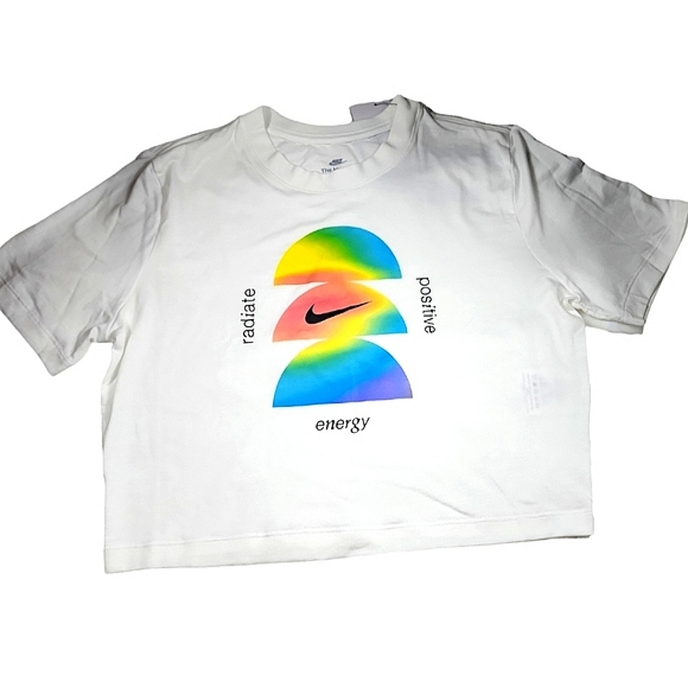 NWT Women's Nike Slim Fit Crop Top Size Small - Picture 3 of 8